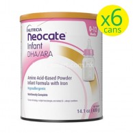 Neocate Infant 紐康特 氨基酸奶粉 (初生起) 400g x 6 ** Neocate Infant 紐康特 氨基酸奶粉 (初生起) 400g x 6 **