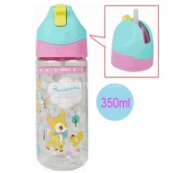 Sanrio Hummingmint 小鹿 水樽連飲管350ml *特價* Sanrio Hummingmint 小鹿 水樽連飲管350ml *特價*