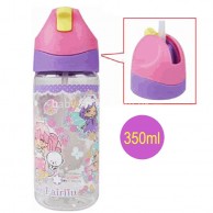 Sanrio Rilu Rilu Fairilu 花漾精靈 水樽連飲管350ml *特價* Sanrio Rilu Rilu Fairilu 花漾精靈 水樽連飲管350ml *特價*