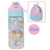 Sanrio Little Twin Stars 水樽連飲管350ml *特價* Sanrio Little Twin Stars 水樽連飲管350ml *特價*