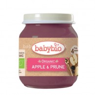 Babybio 有機蘋果西梅蓉(4m+) 130g Babybio 有機蘋果西梅蓉(4m+) 130g