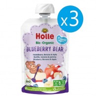 Holle Blueberry Bear 有機藍莓,蘋果,香蕉乳酪(8m+) 100g x 3 Holle Blueberry Bear 有機藍莓,蘋果,香蕉乳酪(8m+) 100g x 3