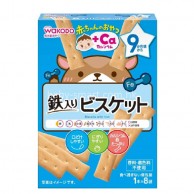 Wakodo (9m+) 營養含鐵餅乾 8條裝 Wakodo (9m+) 營養含鐵餅乾 8條裝