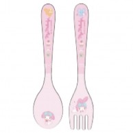 Sanrio JP5932 Melody 兒童膠叉匙 Sanrio JP5932 Melody 兒童膠叉匙