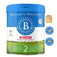 Bellamy's Organic 貝拉米 有機嬰兒奶粉2號 (6個月起) 800g **凹痕** Bellamy's Organic 貝拉米 有機嬰兒奶粉2號 (6個月起) 800g **凹痕**