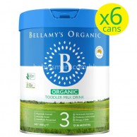 Bellamy's Organic 貝拉米 有機幼兒奶粉3號(12個月起) 900g X 6 ** Bellamy's Organic 貝拉米 有機幼兒奶粉3號(12個月起) 900g X 6 **