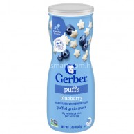 Gerber 星星泡芙(藍莓味)42g (8m+) 