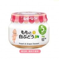 Kewpie 桃子和白葡萄 (5m+) 70g Kewpie 桃子和白葡萄 (5m+) 70g