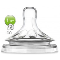 Avent Natural 替換奶咀2孔 (1m+) 2個裝 Avent Natural 替換奶咀2孔 (1m+) 2個裝