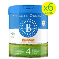 Bellamy's Organic 貝拉米 有機兒童配方奶粉4號(3歲起) 800g X 6 ** Bellamy's Organic 貝拉米 有機兒童配方奶粉4號(3歲起) 800g X 6 **