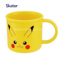 Skater Pokemon 比卡超 銀離子抗菌 手柄膠杯 200mL