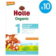 Holle 有機嬰兒奶粉1號(初生起) 500g X 10 **限時優惠** Holle 有機嬰兒奶粉1號(初生起) 500g X 10 **限時優惠**