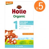 Holle 有機嬰兒奶粉1號(初生起) 500g X 5 **限時優惠** Holle 有機嬰兒奶粉1號(初生起) 500g X 5 **限時優惠**