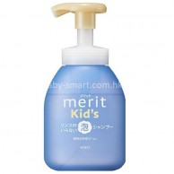 KAO MERIT KIDS 花王 兒童泡沫順滑洗髮露 330mL - 藍 