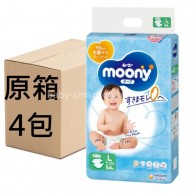 Moony 纸尿片 L 大碼 54片 X 4 (送貨) **原箱特價清貨** Moony 纸尿片 L 大碼 54片 X 4 (送貨) **原箱特價清貨**