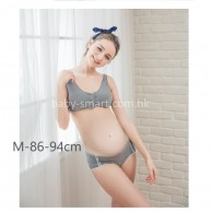 Genki Mammy 元氣媽咪日本風孕哺內衣 (灰色M 86-94cm) *半價* Genki Mammy 元氣媽咪日本風孕哺內衣 (灰色M 86-94cm) *半價*
