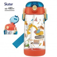 Skater PDSH5 (工程車) 吸管水杯連帶480ml Skater PDSH5 (工程車) 吸管水杯連帶480ml