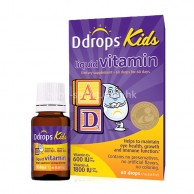 Ddrops 兒童維生素A+D3 滴劑 60滴裝 1.7mL (1歲起及兒童) Ddrops 兒童維生素A+D3 滴劑 60滴裝 1.7mL (1歲起及兒童)