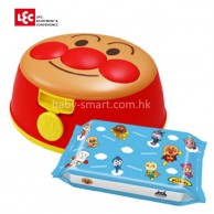 LEC Anpanman 麵包超人濕抹巾盒 (內60片濕抹巾)