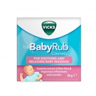 Vicks Baby Rub 通鼻舒緩膏 50g Vicks Baby Rub 通鼻舒緩膏 50g