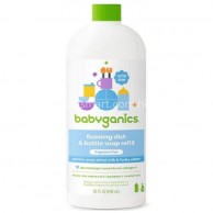 BabyGanics 嬰兒奶樽餐具洗潔液(無香味)補充裝 946mL *8折* BabyGanics 嬰兒奶樽餐具洗潔液(無香味)補充裝 946mL *8折*