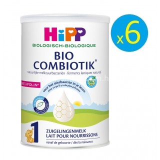 Hipp 喜寶(荷蘭)有機益生元嬰兒奶粉1段(0-6m) 800g x 6 - Baby Smart