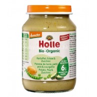 Holle 有機馬鈴薯,碗豆,伴翠玉瓜(6m+) 190g Holle 有機馬鈴薯,碗豆,伴翠玉瓜(6m+) 190g