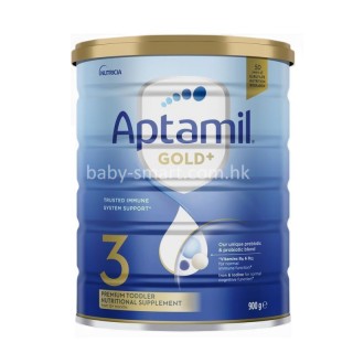 澳洲愛他美Aptamil Gold+ 金裝3號奶粉(1+yr) 900g ** - Baby Smart 家