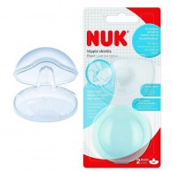 NUK 矽膠乳頭保護膜連盒 (2個裝) M碼