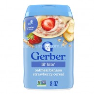 Gerber 嘉寶 燕麥,香蕉,草莓,燕麥糊 (8m+) 227g Gerber 嘉寶 燕麥,香蕉,草莓,燕麥糊 (8m+) 227g