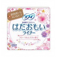 Unicharm Sofy 敏感肌纖薄護墊72片 (花麝香味)