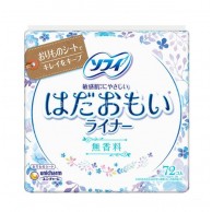 Unicharm Sofy 敏感肌纖薄護墊72片 (無香味)