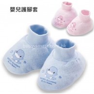 KuKu Duckbill 純棉護腳套(粉藍 / 粉紅色) - 1雙入