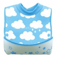 Edison 幼兒口水肩圍兜 (5m+) -藍色 Edison 幼兒口水肩圍兜 (5m+) -藍色