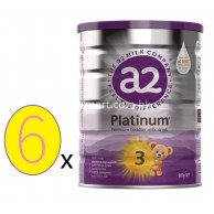 a2 Platinum 白金版 幼兒成長奶粉3號 (1-3歲) 900g x 6 ** a2 Platinum 白金版 幼兒成長奶粉3號 (1-3歲) 900g x 6 **