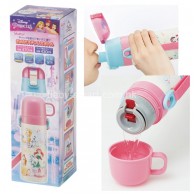 Skater Princess 迪士尼公主 2 Way不銹鋼超輕冷暖保溫水壺430/470ml Skater Princess 迪士尼公主 2 Way不銹鋼超輕冷暖保溫水壺430/470ml