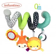 Infantino 啟智玩具多用途掛環 森林動物 0m+ Infantino 啟智玩具多用途掛環 森林動物 0m+