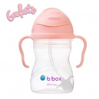 b.box Gelato 雪糕系列 飲管吸飲杯 (6m+) 240ml 粉橙