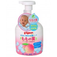 Pigeon 藥用全身泡沫潔面皂(桃葉香) 450ml Pigeon 藥用全身泡沫潔面皂(桃葉香) 450ml
