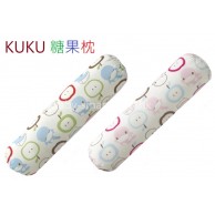 KUKU Duckbill 大蘋果糖果枕 (中) 藍色 / 粉紅色