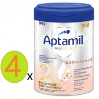 德國 Aptamil Profutura 愛他美 白金版 奶粉2號(6個月起) 800g x 4 **安全批次** 德國 Aptamil Profutura 愛他美 白金版 奶粉2號(6個月起) 800g x 4 **安全批次**