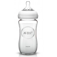 Avent Natural 嬰兒玻璃奶瓶 8oz / 240ml (1m+) Avent Natural 嬰兒玻璃奶瓶 8oz / 240ml (1m+)