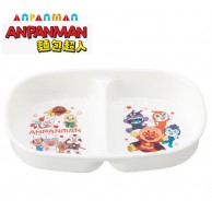 LEC Anpanman (17cm) 防滑2格食物盤 LEC Anpanman (17cm) 防滑2格食物盤
