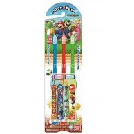 Bandai 馬利奧兒童牙刷 (3歲起) 3支裝