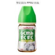 ChuChu 樂彩闊身 PPSU 奶瓶 160ml ** ChuChu 樂彩闊身 PPSU 奶瓶 160ml **