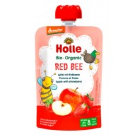 Holle Red Bee紅蜜蜂- 有機蘋果,草莓(8m+) 100g Holle Red Bee紅蜜蜂- 有機蘋果,草莓(8m+) 100g
