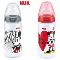 NUK Disney 300ml寬口PP奶瓶配2號中孔 - 2個(米奇+米妮各一) **特價** NUK Disney 300ml寬口PP奶瓶配2號中孔 - 2個(米奇+米妮各一) **特價**