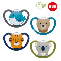 NUK Space 超透氣矽膠安撫奶嘴(6-18m) 2個裝 NUK Space 超透氣矽膠安撫奶嘴(6-18m) 2個裝