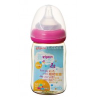 Pigeon PPSU (玩具) 闊口奶瓶 (連母乳感矽膠SS孔奶咀- 初生) 160ml Pigeon PPSU (玩具) 闊口奶瓶 (連母乳感矽膠SS孔奶咀- 初生) 160ml