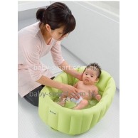 Richell 充氣型嬰兒浴盆 (綠色 / 紫色) Richell 充氣型嬰兒浴盆 (綠色 / 紫色)